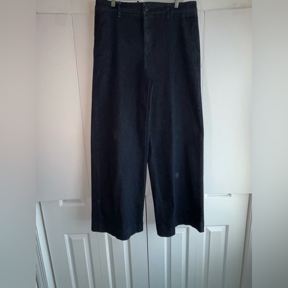 A New Day dark Jean trousers with wide legs, sz 16 - Picture 2 of 5